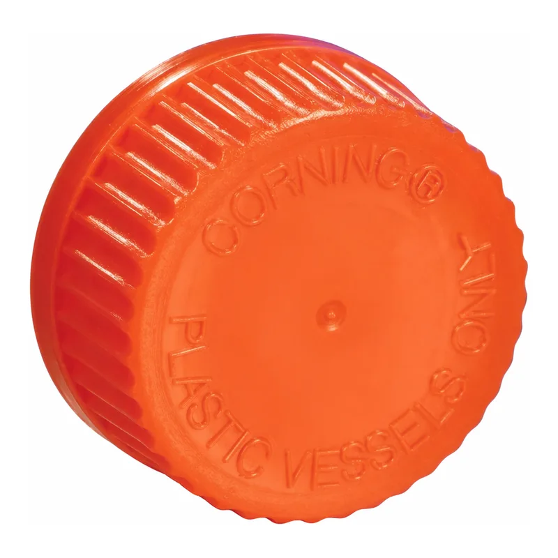 Merck Corning disposable GL45 solid cap for plastic spinner flasks