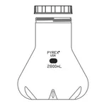 Merck Corning fernbach flask, with baffle, 100 mm