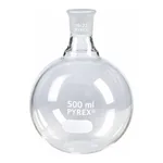 Merck Corning flask, extra deep, 3 baffles, 125 mL, 25 mm