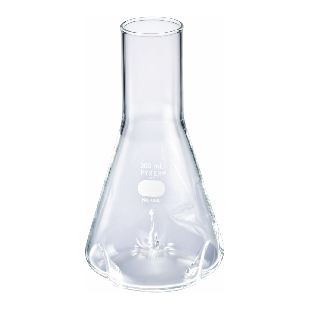 Merck Corning flask, extra deep, 3 baffles, 300 mL, 38 mm