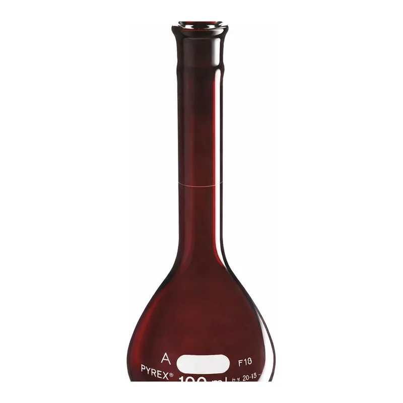 Merck Corning volumetric flask, low actinic, Corning 55635