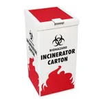 Merck Cover for bio-hazard incinerator carton