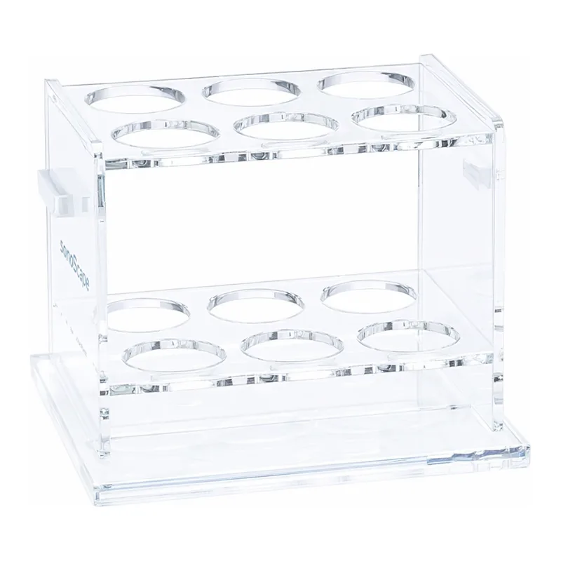 Merck Hybridization tube storage rack