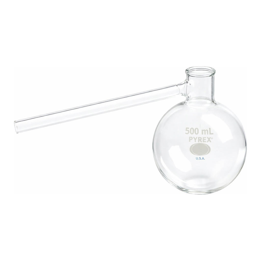 Merck Pyrex Church distilling flask