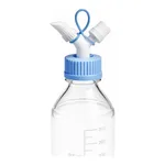 Merck Pyrex Screwcap, bottle pourer with GL 45 screwthread