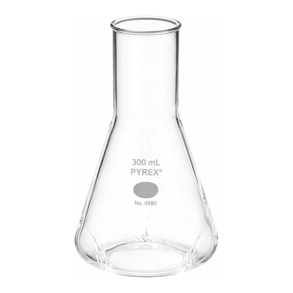 Merck Pyrex Delong shaker Erlenmeyer flask