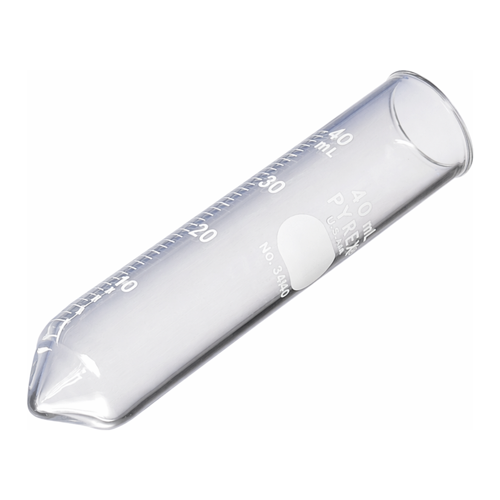 Merck Pyrex heavy duty pour-out centrifuge tube with short conical bottom
