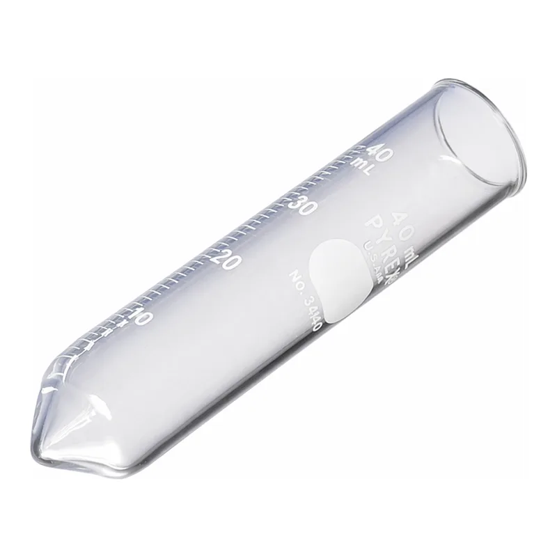 Merck Pyrex heavy duty pour-out centrifuge tube with short conical bottom