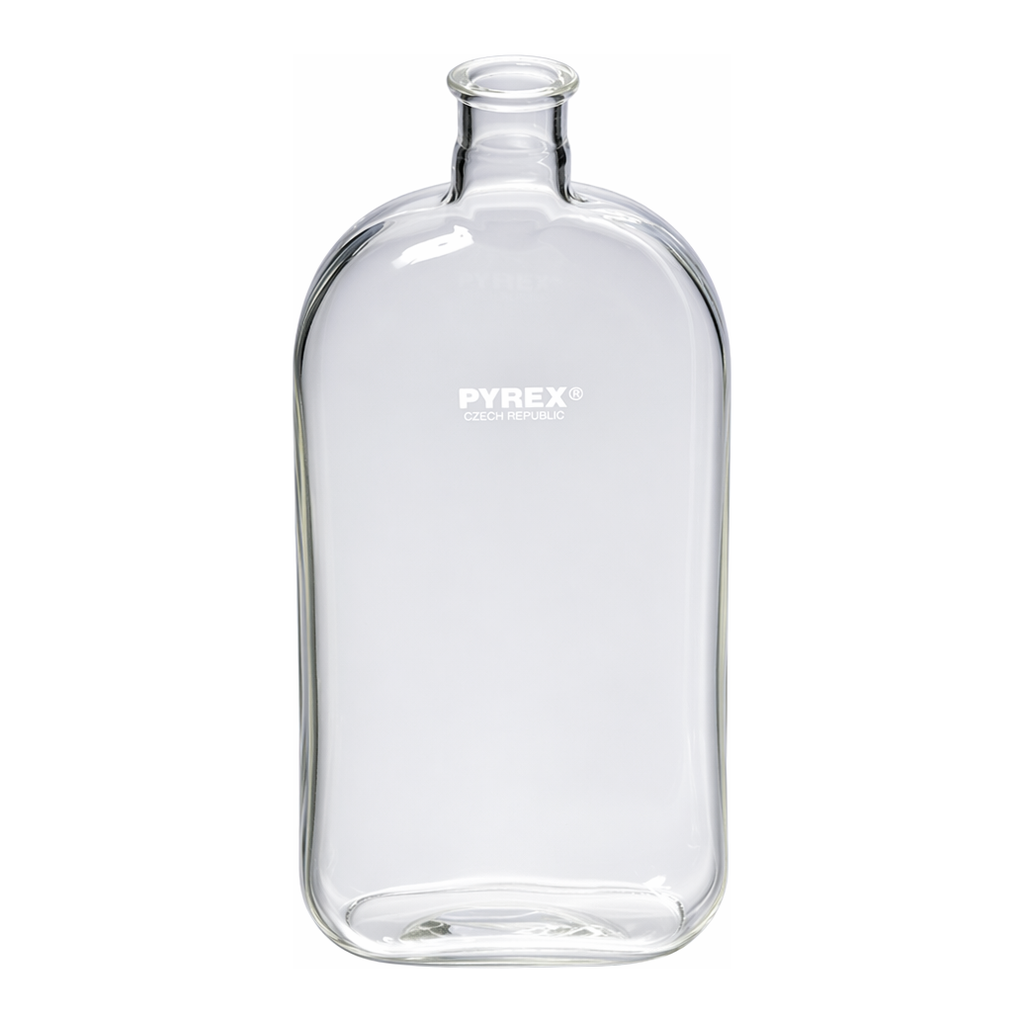 Merck Pyrex Roux culture bottle with offset neck