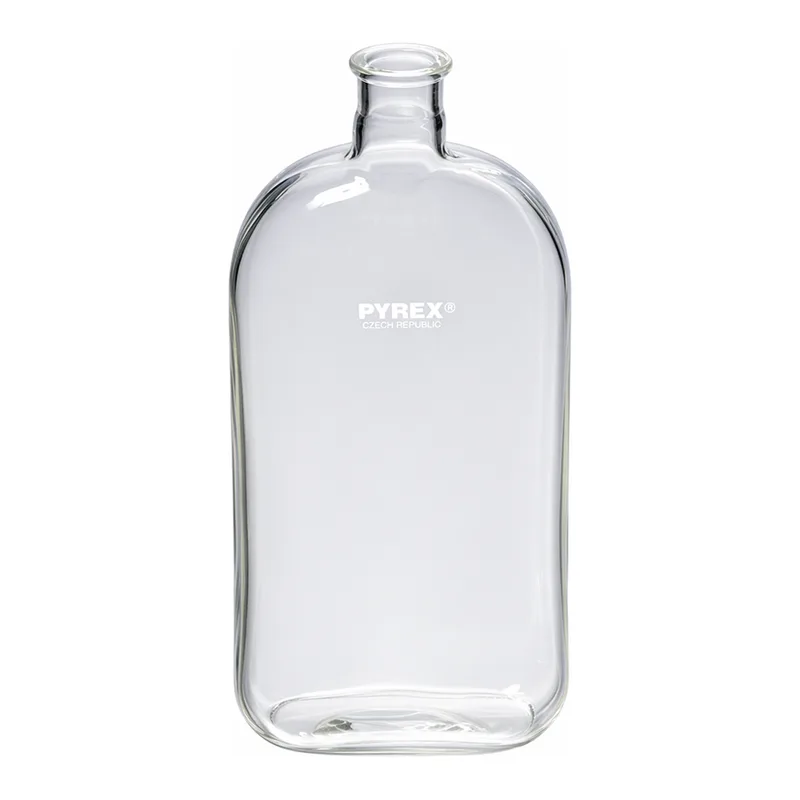 Merck Pyrex Roux culture bottle with offset neck