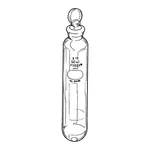 Merck Pyrex round-bottom centrifuge tube