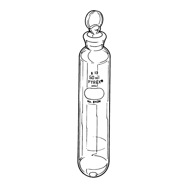 Merck Pyrex round-bottom centrifuge tube