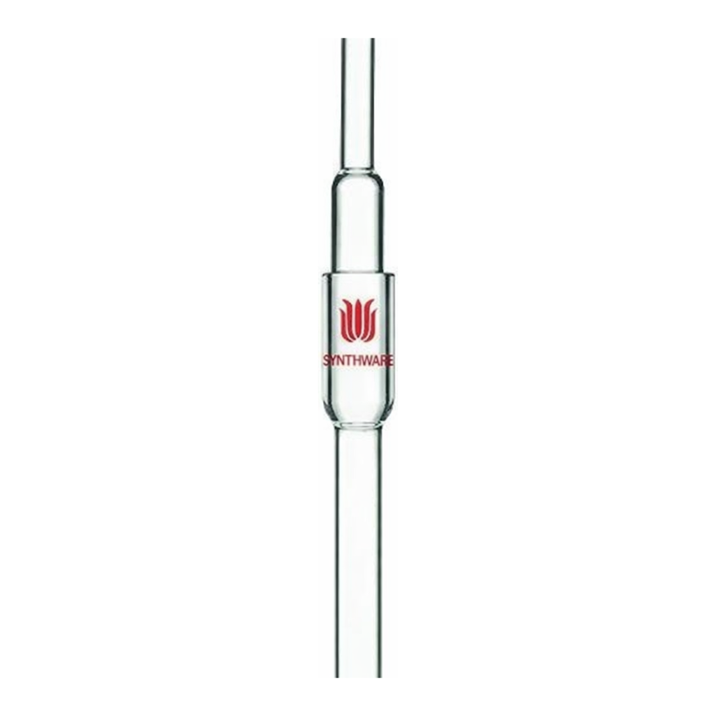 Merck Synthware Craig recrystallization tube with glass outer tube and inner plug