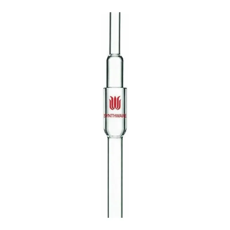 Merck Synthware Craig recrystallization tube with glass outer tube and inner plug