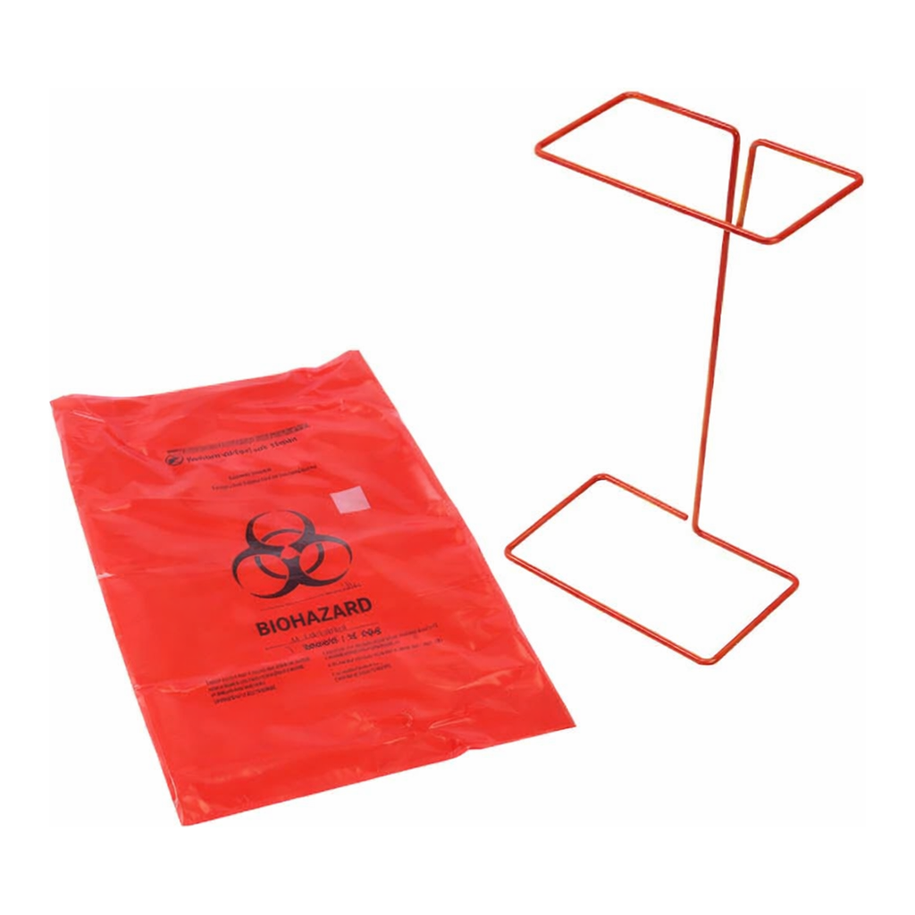 Merck Wire biohazard bag holder