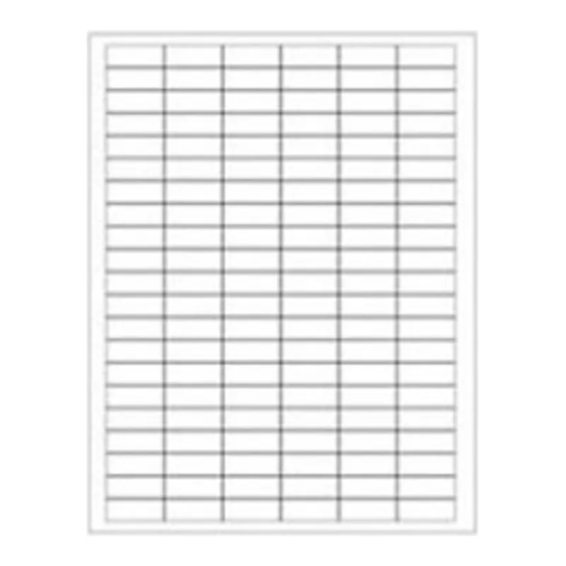 Merck Laser Tough-Tags microcentrifuge tube labels, kiss cut with square corners