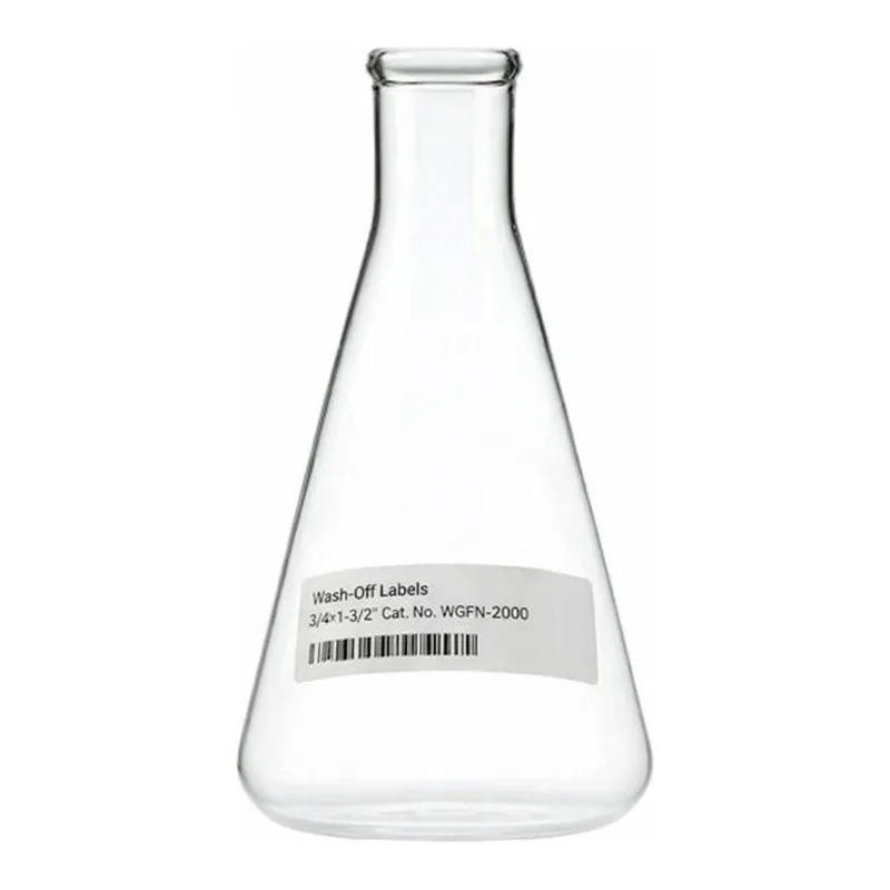 Merck WASH-OFF LABELS, L X W 4 IN X 1 IN