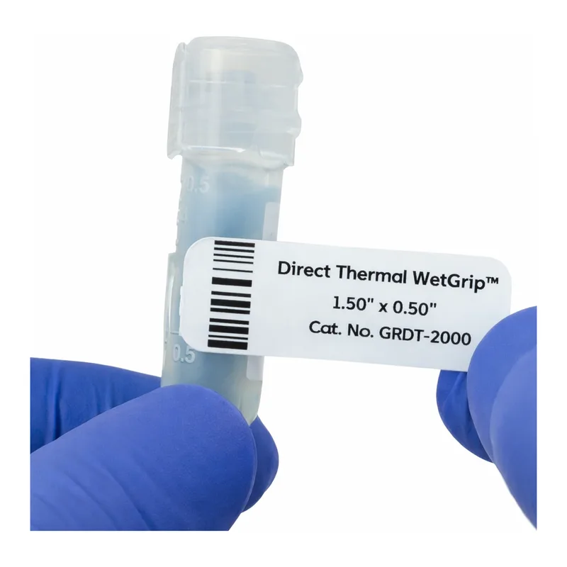 Merck Direct Thermal WetGrip labels