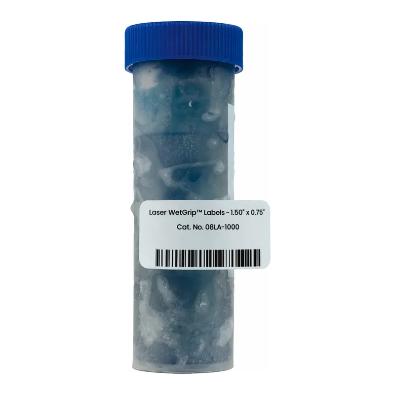 Merck Laser WetGrip labels