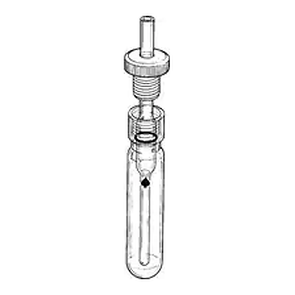 Merck Ace pressure tubes with plunger valves and thermowells
