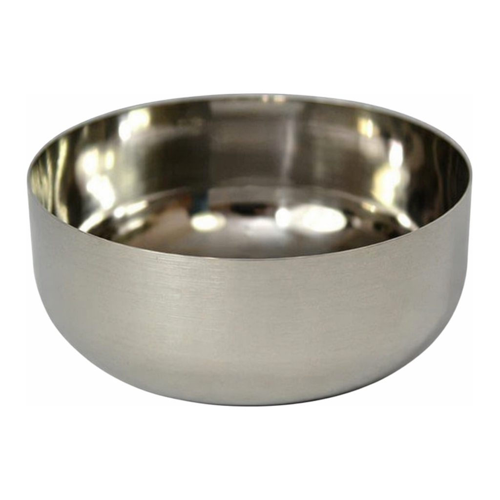 Merck Platinum dish, with reinforced rim
