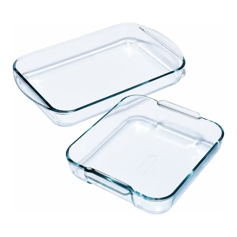 Merck Pyrex glass general purpose dishes