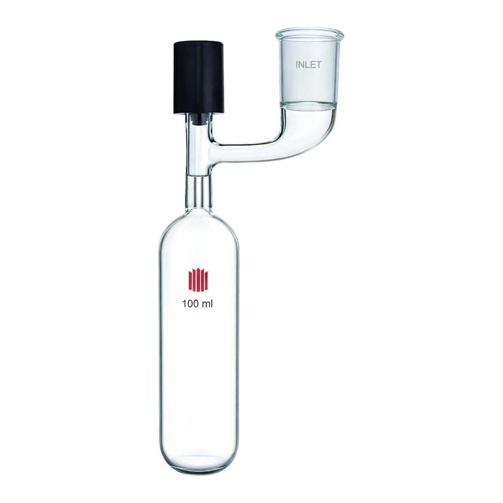 Merck Synthware storage tube with standard taper side arm
