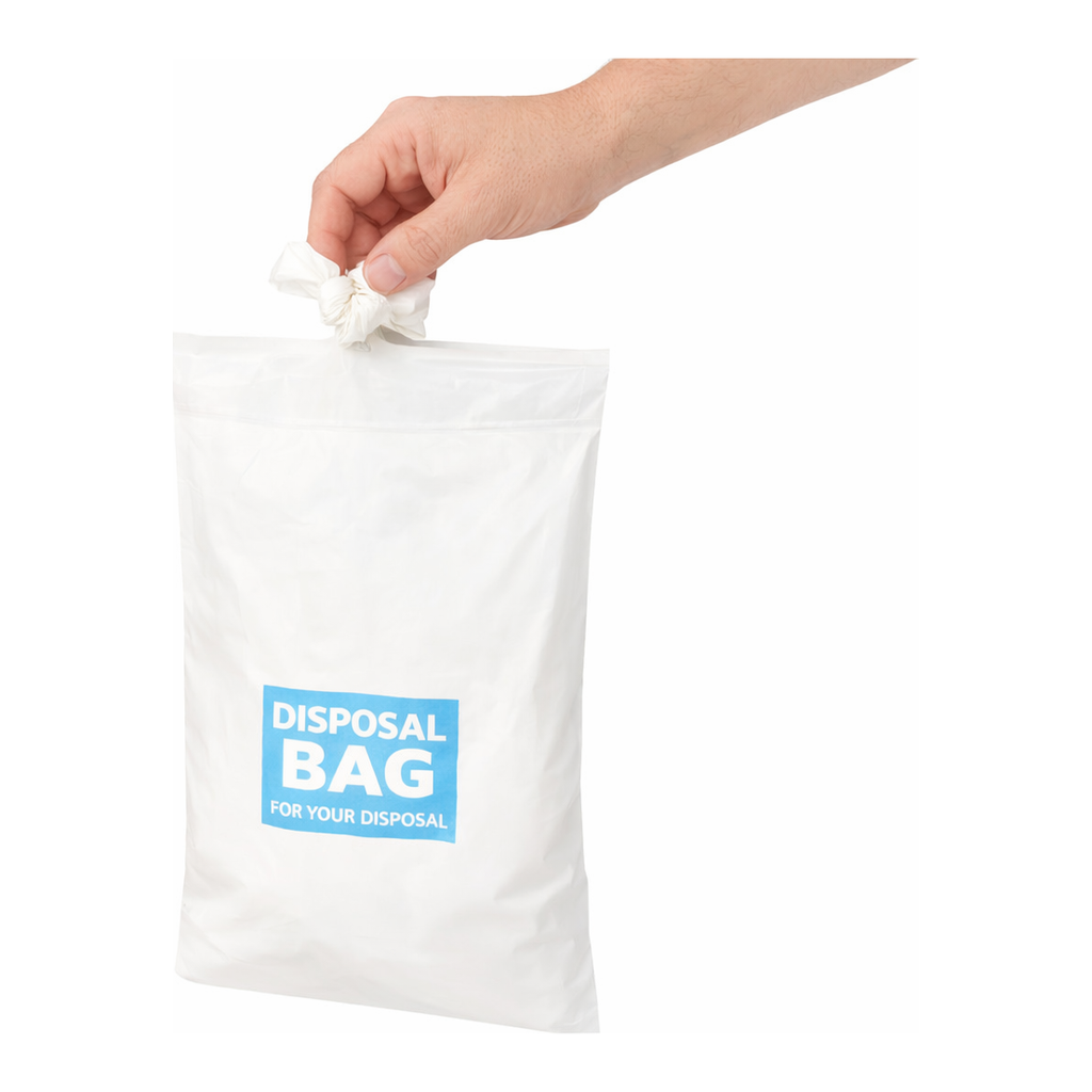 Merck Cleanware self-adhesive waste bags