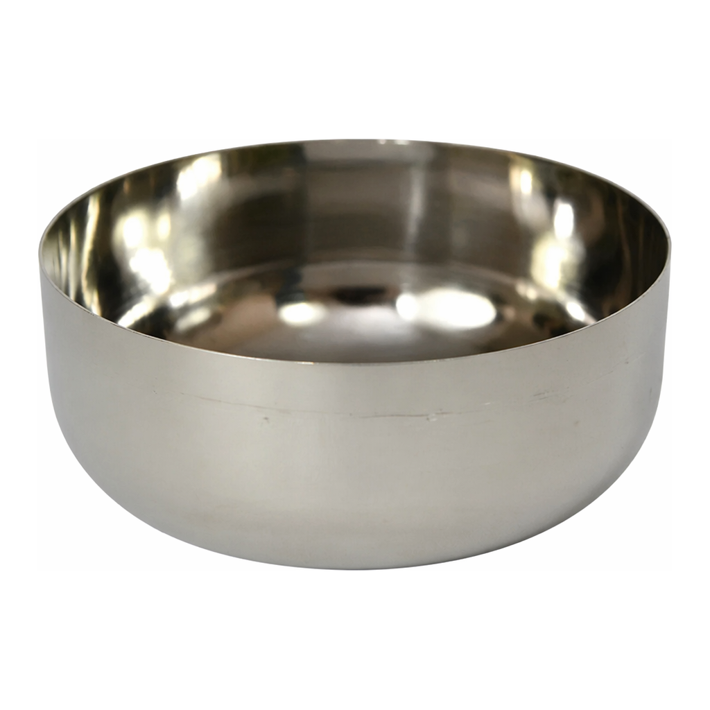 Merck Platinum dish, with reinforced rim