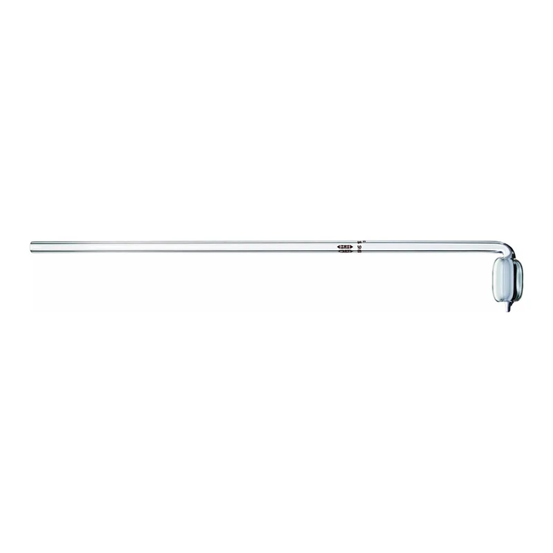 Merck Synthware fritted gas dispersion tube with 90 degree angle
