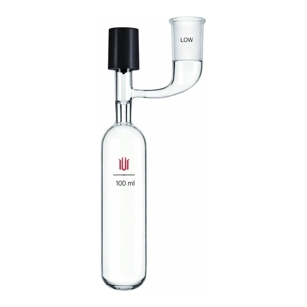 Merck Synthware storage tube with standard taper side arm