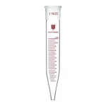 Merck Synthware graduated distillation receiver tube with hooks