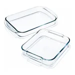 Merck Pyrex glass general purpose dishes