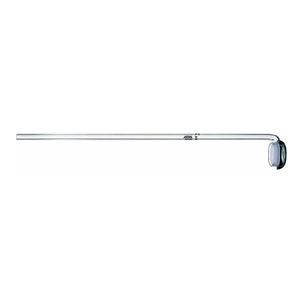 Merck Synthware fritted gas dispersion tube with 90 degree angle