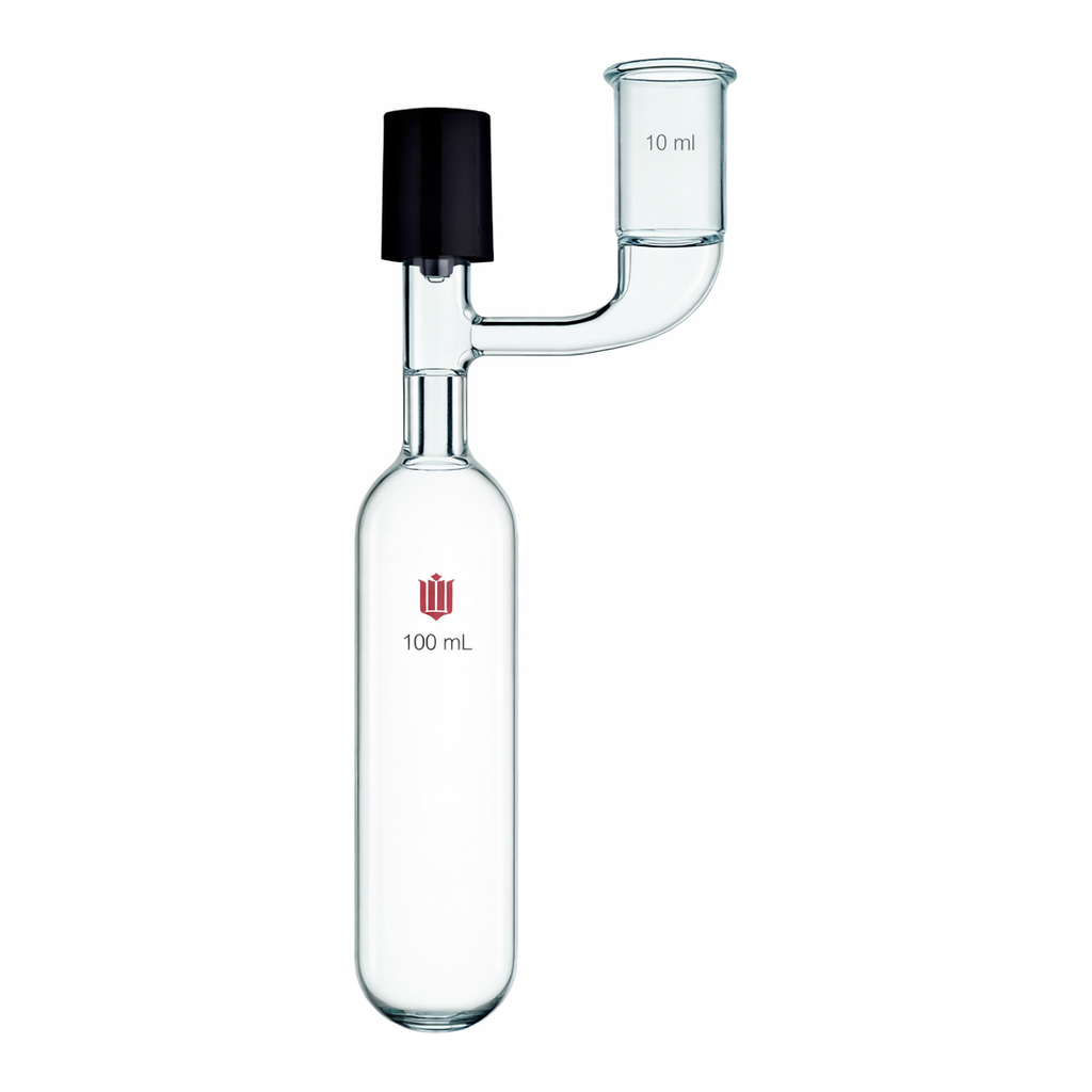 Merck Synthware storage tube with standard taper side arm
