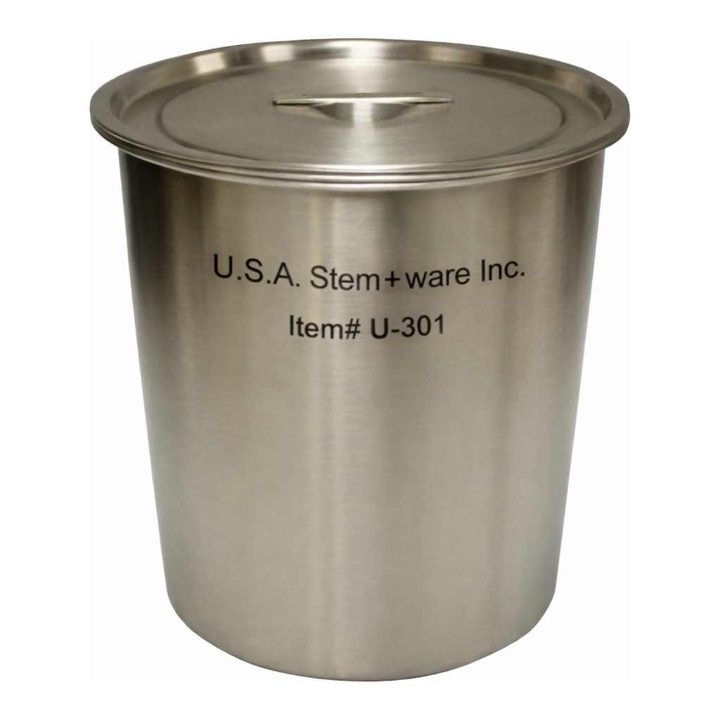 Merck Stainless steel straight side storage container