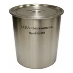 Merck Stainless steel straight side storage container