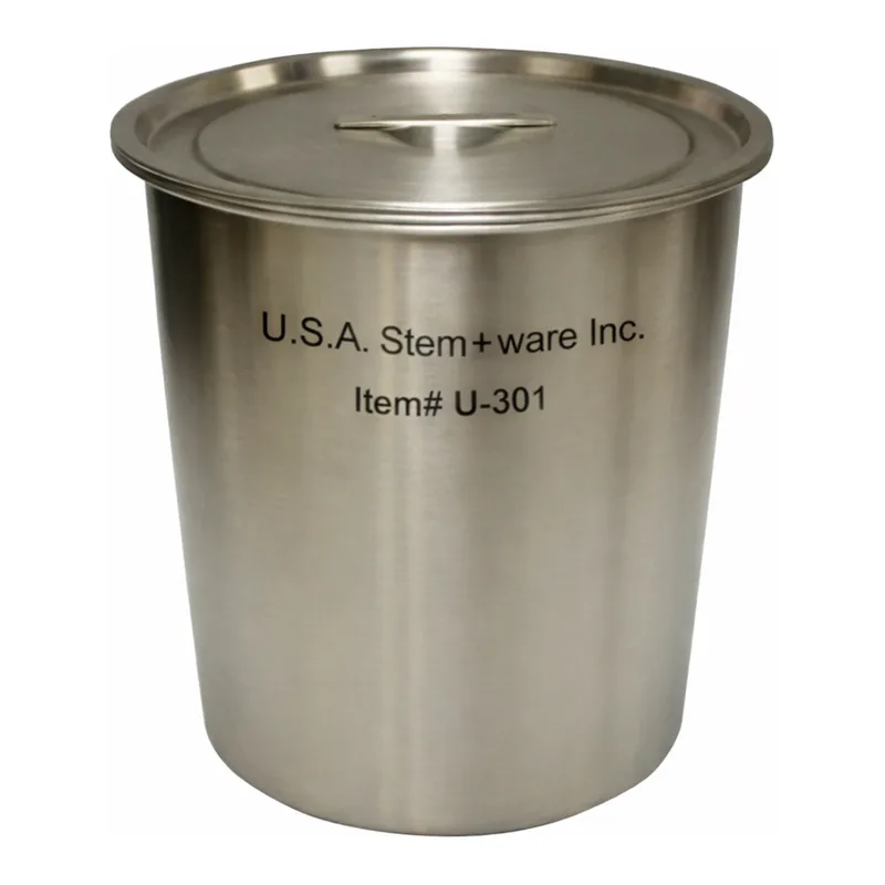 Merck Stainless steel straight side storage container