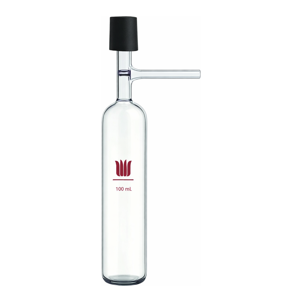 Merck Synthware storage tube with high vacuum valve