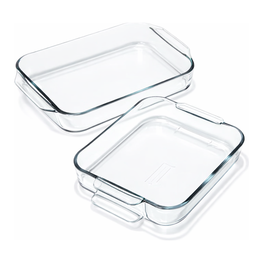 Merck Pyrex glass general purpose dishes