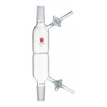 Merck Synthware fritted filter tube with glass stopcocks