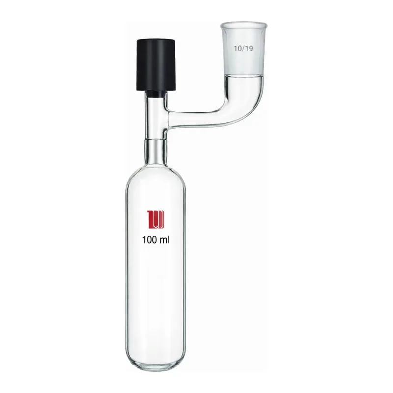 Merck Synthware storage tube with standard taper side arm