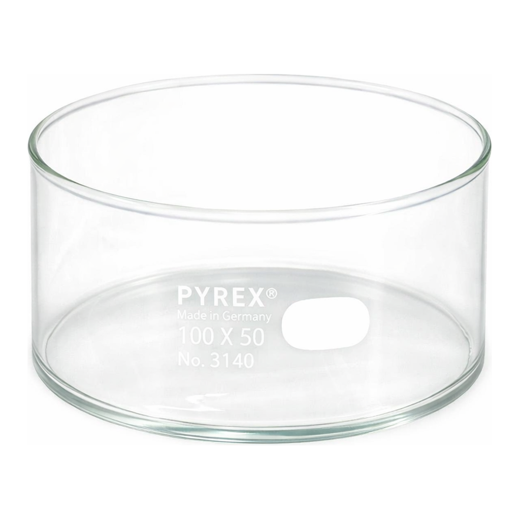Merck Pyrex crystallizing dish
