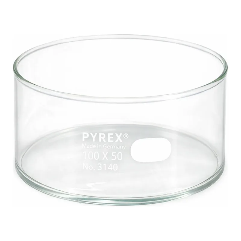Merck Pyrex crystallizing dish