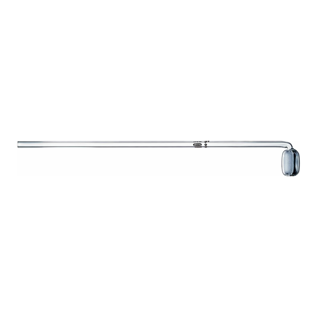 Merck Synthware fritted gas dispersion tube with 90 degree angle