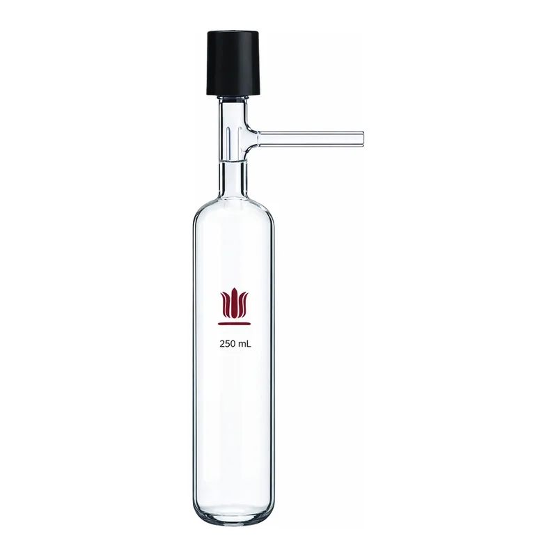 Merck Synthware storage tube with high vacuum valve