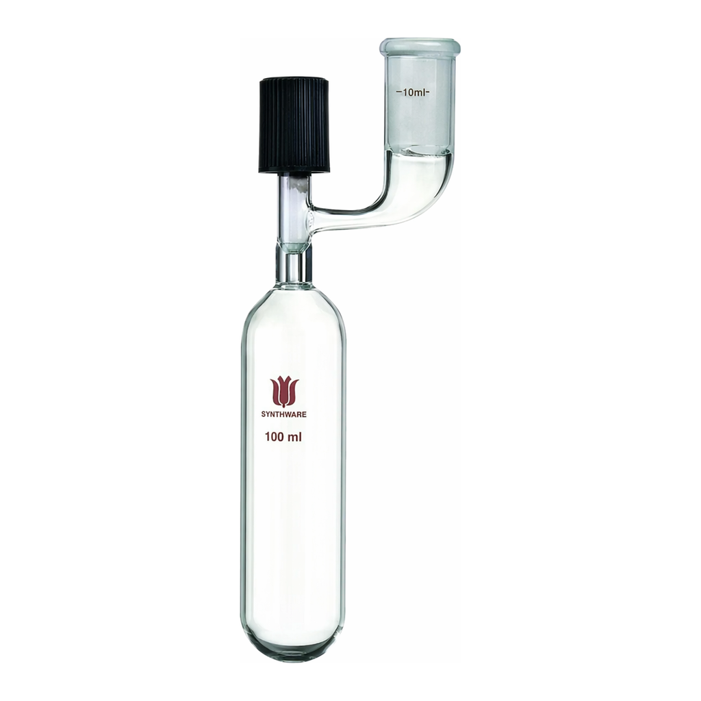 Merck Synthware storage tube with standard taper side arm