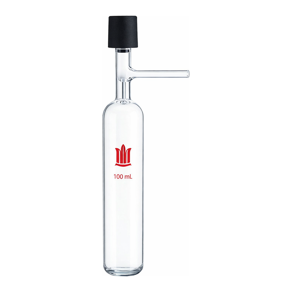 Merck Synthware storage tube with high vacuum valve
