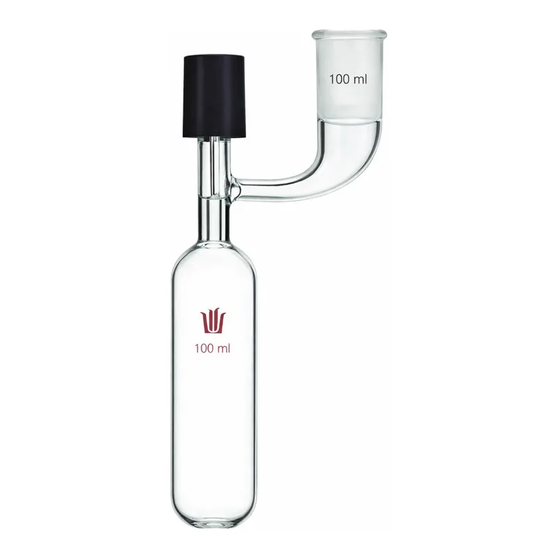 Merck Synthware storage tube with standard taper side arm