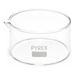 Merck Pyrex Crystallizing dish, flat bottom with spout